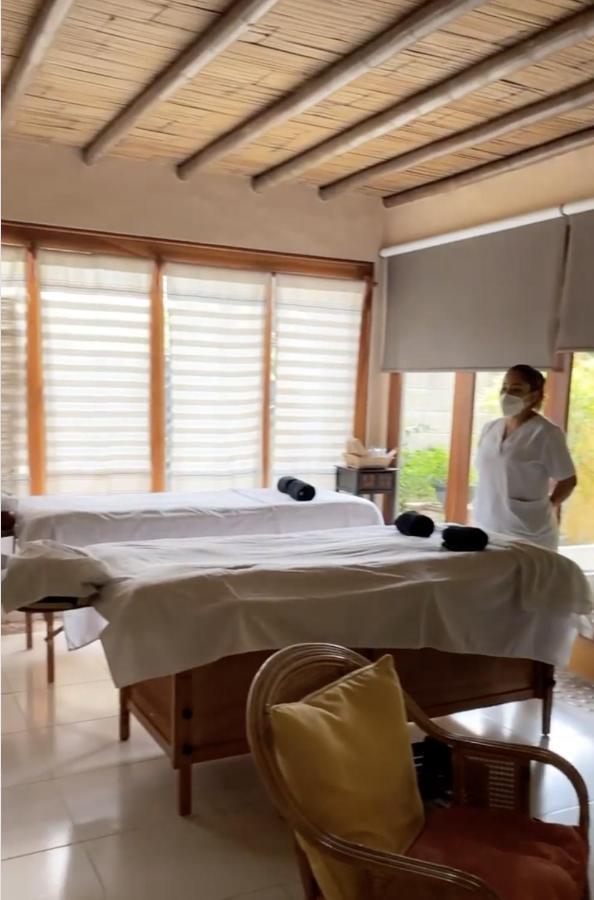 Habitacion Dentro Kaabna Spa ビジャエルモッサ エクステリア 写真